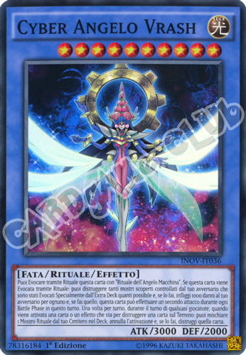 INOV-IT036 Cyber Angelo Vrash super rara 1a Edizione (IT) -NEAR MINT-