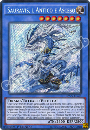 INOV-IT037 Sauravis, l'Antico e Asceso rara segreta 1a Edizione (IT) -NEAR MINT-
