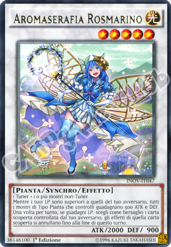 INOV-IT047 Aromaserafia Rosmarino rara 1a Edizione (IT) -NEAR MINT-