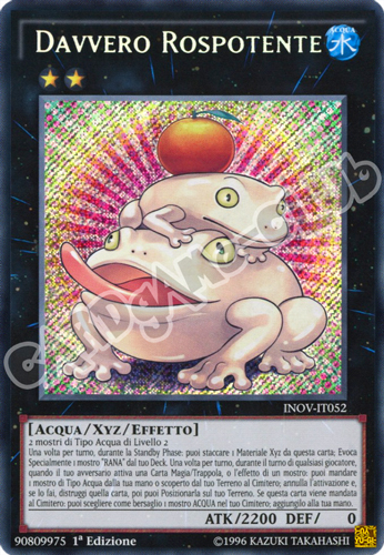 INOV-IT052 Davvero Rospotente rara segreta 1a Edizione (IT) -NEAR MINT-