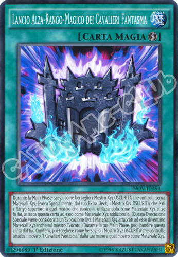 INOV-IT054 Laico Alza-Magico dei Cavalieri Frantasma super rara 1a Edizione (IT) -NEAR MINT-