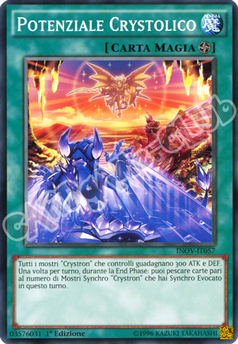 INOV-IT057 Potenziale Crystolico comune 1a Edizione (IT) -NEAR MINT-