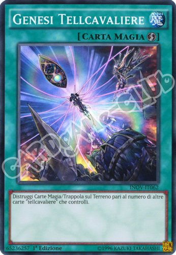 INOV-IT062 Genesi Tellcavaliere super rara 1a Edizione (IT) -NEAR MINT-