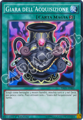INOV-IT065 Giara dell'Aquisizione super rara 1a Edizione (IT) -NEAR MINT-