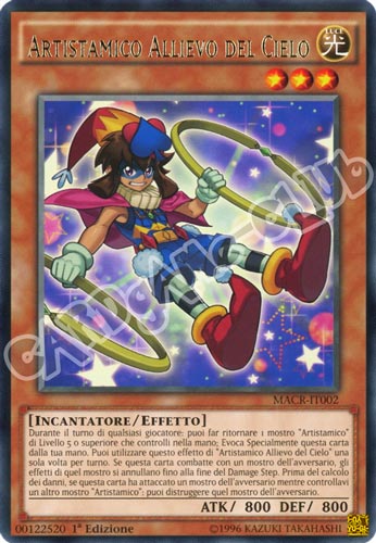 MACR-IT002 Artistamico Allievo del Cielo rara 1a Edizione (IT) -NEAR MINT-
