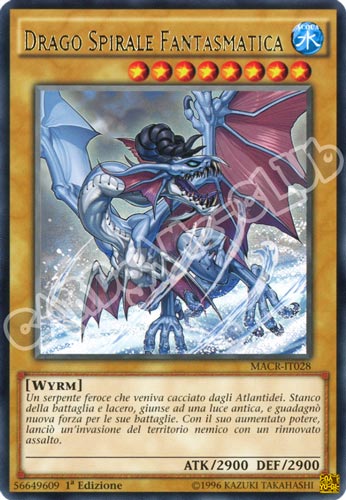MACR-IT028 Drago Spirale Fantasmatica rara 1a Edizione (IT) -NEAR MINT-