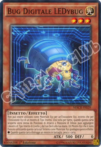 MACR-IT029 Bug Digitale LEDybug comune 1a Edizione (IT) -NEAR MINT-