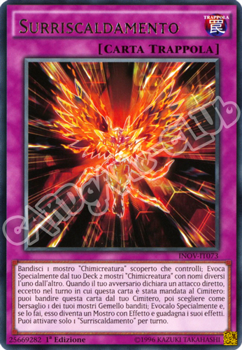 INOV-IT073 Surriscaldamento rara 1a Edizione (IT) -NEAR MINT-