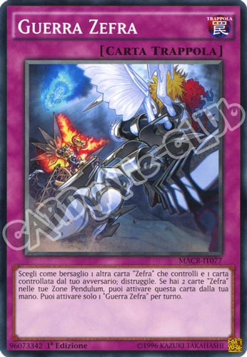 MACR-IT077 Guerra Zefra comune 1a Edizione (IT) -NEAR MINT-