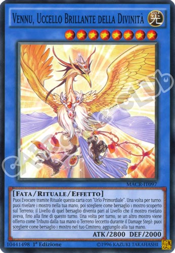 MACR-IT097 Vennu, Uccello Brillante della Divinita' comune 1a Edizione (IT) -NEAR MINT-