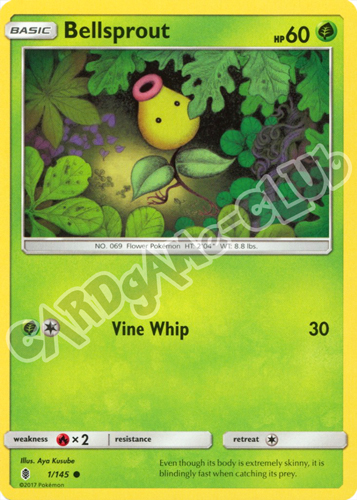 001 / 145 Bellsprout comune normale (EN) -NEAR MINT-