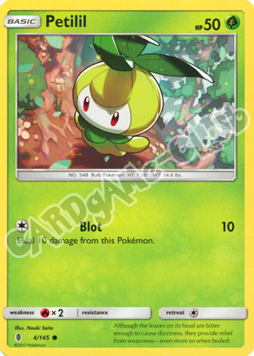 004 / 145 Petilil comune normale (EN) -NEAR MINT-