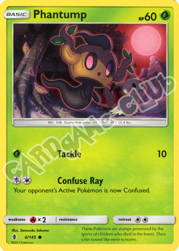 006 / 145 Phantump comune normale (EN) -NEAR MINT-