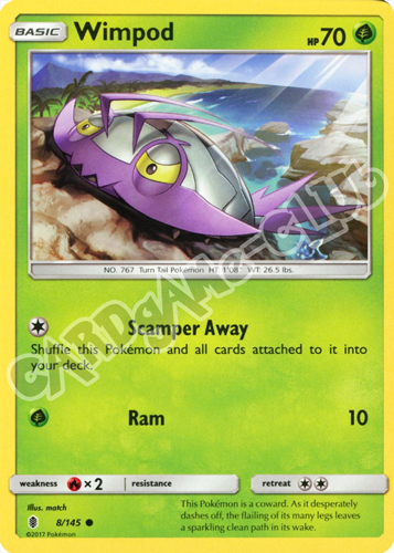 008 / 145 Wimpod comune normale (EN) -NEAR MINT-