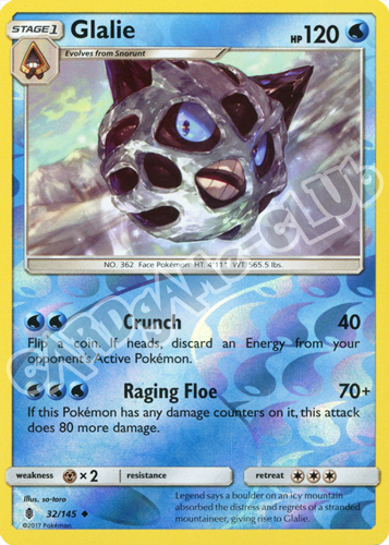 032 / 145 Glalie non comune foil reverse (EN) -NEAR MINT-