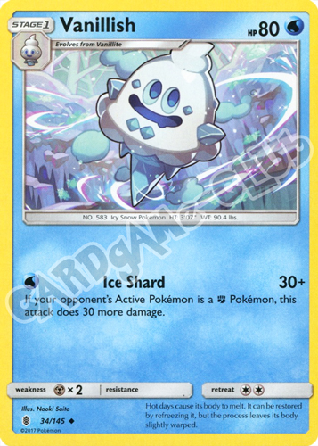 034 / 145 Vanillish non comune normale (EN) -NEAR MINT-