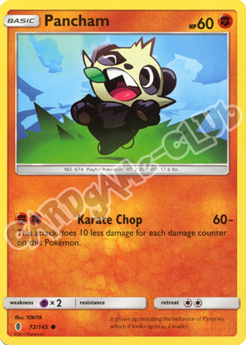 072 / 145 Pancham comune normale (EN) -NEAR MINT-