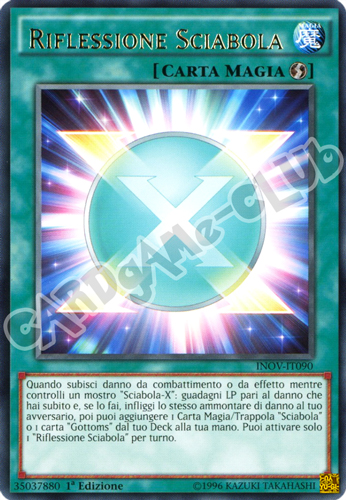 INOV-IT090 Riflessione Sciabola rara 1a Edizione (IT) -GOOD-