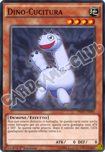 INOV-IT093 Dino-Cucitura comune 1a Edizione (IT) -NEAR MINT-