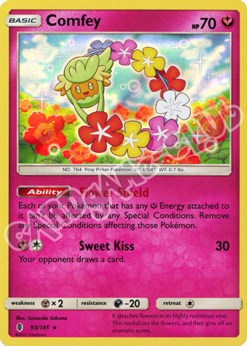 093 / 145 Comfey rara foil (EN) -NEAR MINT-