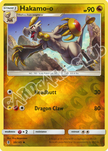 099 / 145 Hakamo-o non comune foil reverse (EN) -NEAR MINT-