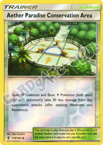 116 / 145 Aether Paradise Conservation Area non comune foil reverse (EN) -NEAR MINT-