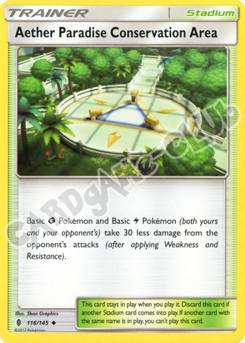 116 / 145 Aether Paradise Conservation Area non comune normale (EN) -NEAR MINT-