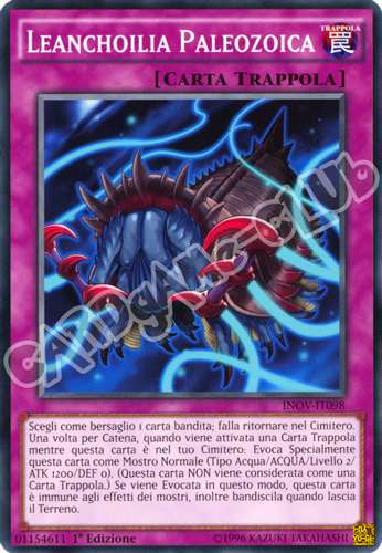 INOV-IT098 Leanchoilia Paleozoica comune 1a Edizione (IT) -NEAR MINT-