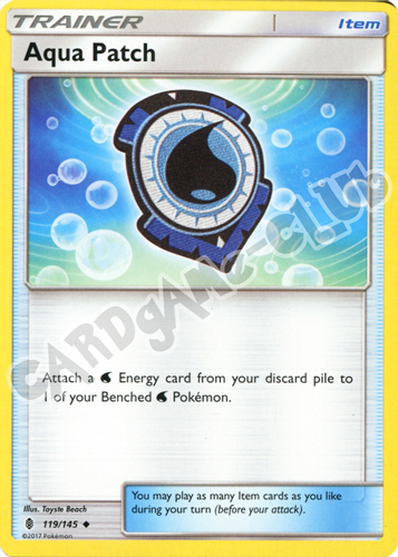 119 / 145 Aqua Patch non comune normale (EN) -NEAR MINT-