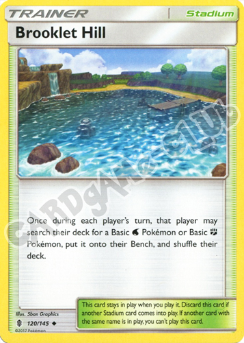 120 / 145 Brooklet Hill non comune normale (EN) -NEAR MINT-