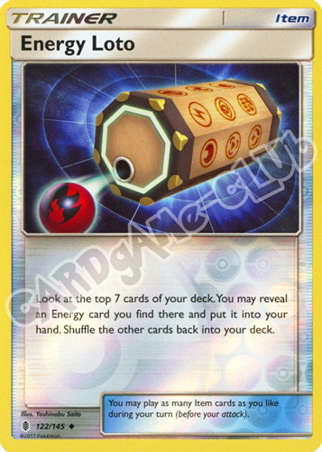 122 / 145 Energy Loto non comune foil reverse (EN) -NEAR MINT-