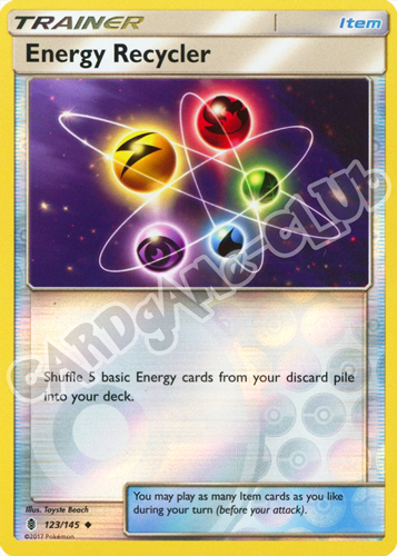 123 / 145 Energy Recycler non comune foil reverse (EN) -NEAR MINT-