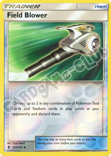 125 / 145 Field Blower non comune foil reverse (EN) -NEAR MINT-