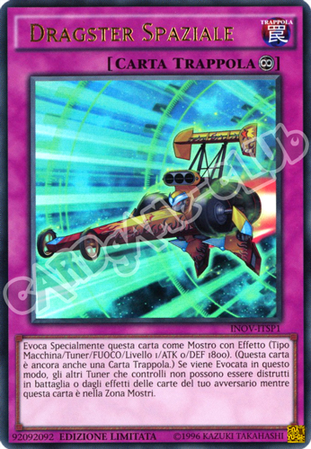 INOV-ITSP1 Dragster Spaziale ultra rara Edizione Limitata (IT) -NEAR MINT-