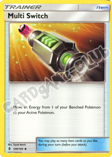 129 / 145 Multi Switch non comune normale (EN) -NEAR MINT-