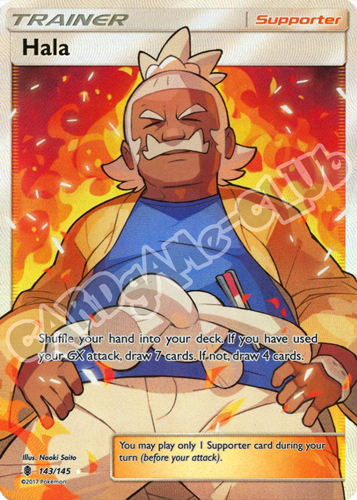 143 / 145 Hala rara segreta foil (EN) -NEAR MINT-