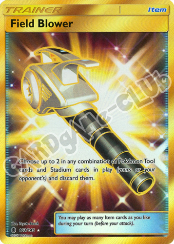 163 / 145 Field Blower rara segreta foil (EN) -NEAR MINT-