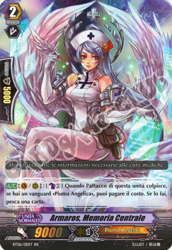 BT06-IT010 Armaros, Memoria Centrale doppia rara foil (IT) -NEAR MINT-