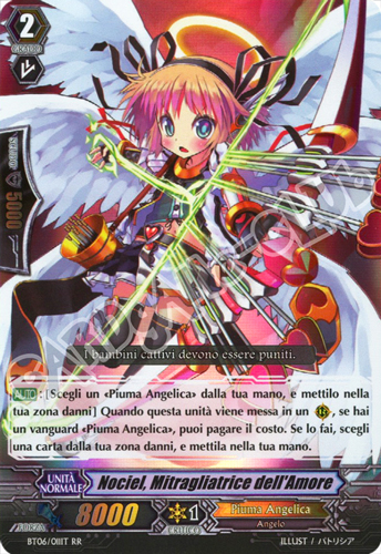 BT06-IT011 Nociel, Mitragliatrice dell'Amore doppia rara foil (IT) -NEAR MINT-