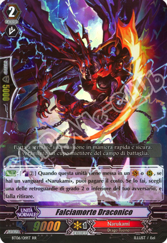 BT06-IT019 Falciamorte Draconico doppia rara foil (IT) -NEAR MINT-