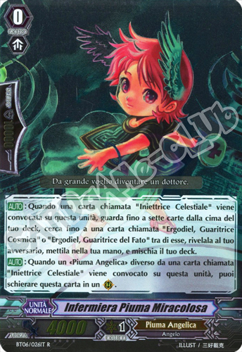BT06-IT026 Infermiera Piuma Miracolosa rara foil (IT) -NEAR MINT-
