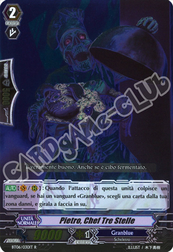 BT06-IT030 Pietro, Chef tre Stelle rara foil (IT) -NEAR MINT-