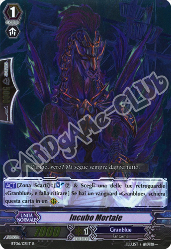 BT06-IT031 Incubo Mortale rara foil (IT) -NEAR MINT-