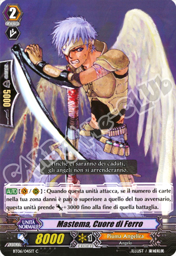 BT06-IT045 Mastema, Cuore di Ferro comune normale (IT) -NEAR MINT-