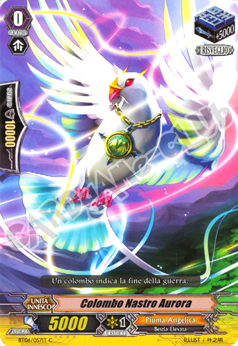BT06-IT057 Colombo Mastro Aurora comune normale (IT) -NEAR MINT-