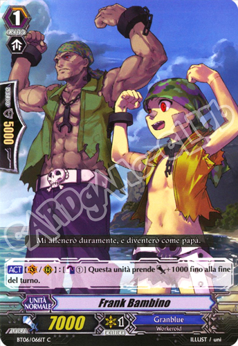 BT06-IT066 Frank Bambino comune normale (IT) -NEAR MINT-