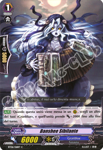 BT06-IT068 Banshee Sibilante comune normale (IT) -NEAR MINT-