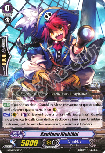 BT06-IT071 Capitano Nightkid comune normale (IT) -NEAR MINT-