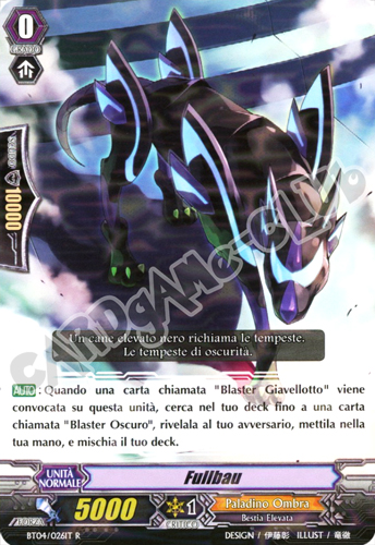 BT04-IT026 Fullbau rara foil (IT) -NEAR MINT-