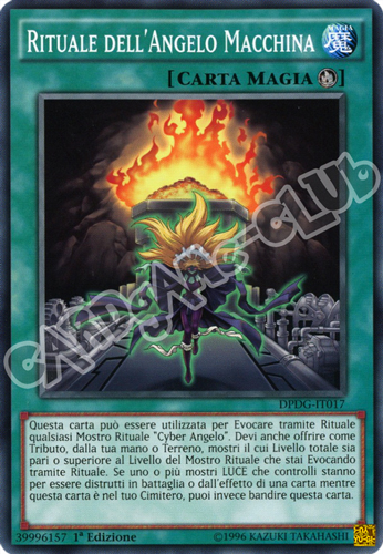 DPDG-IT017 Rituale dell'Angelo Macchina comune 1a edizione (IT) -NEAR MINT-